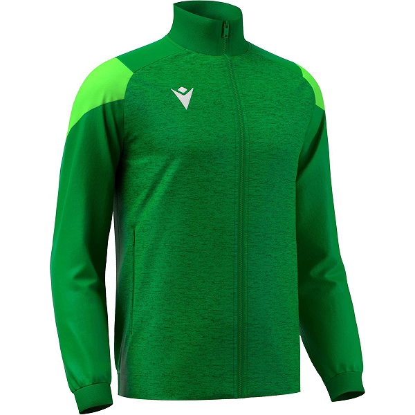 Macron Glory Prometheus Veste D'entraînement Zippée Hommes - Vert / Vert Fluo