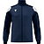 Macron Glory Prometheus Trainingsvest Rits Heren - Marine / Wit