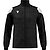 Macron Glory Prometheus Trainingsvest Rits Heren - Zwart / Wit