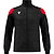 Macron Glory Prometheus Trainingsvest Rits Heren - Zwart / Rood