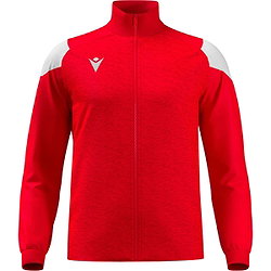 Macron Glory Prometheus Trainingsvest Rits Kinderen - Rood / Wit
