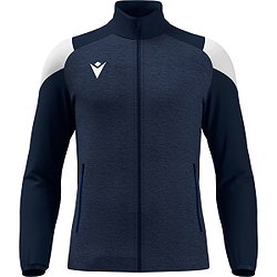Macron Glory Vanir Veste D'entraînement Zippée Hommes - Marine / Blanc