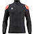 Macron Glory Vanir Veste D'entraînement Zippée Hommes - Anthracite / Coral Fluor