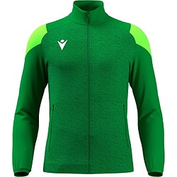 Macron Glory Vanir Veste D'entraînement Zippée Enfants - Vert / Vert Fluo