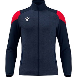 Macron Glory Vanir Veste D'entraînement Zippée Enfants - Marine / Rouge