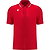 Macron Glory Aulos Poloshirt Herren - Rot / Weiß
