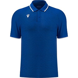 Macron Glory Aulos Poloshirt Herren - Royal / Weiß