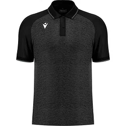 Macron Glory Aulos Poloshirt Herren - Schwarz / Anthrazit