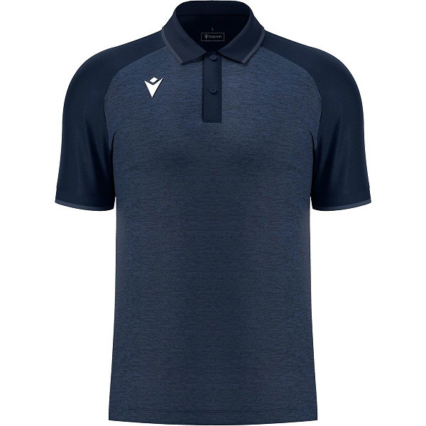 Macron Glory Aulos Polo Enfants - Marine / Marine Mélange