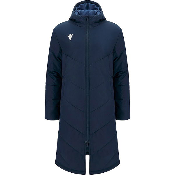 Macron Northland Long Coach Jacket pour Hommes Marine Teamswear