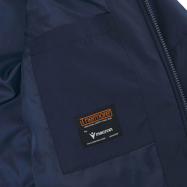 Macron Northland Long Coach Jacket Hommes - Marine
