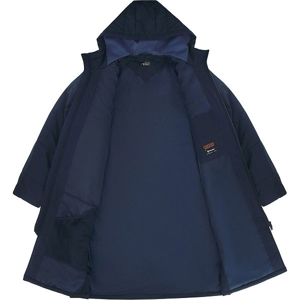 Macron Northland Long Coach Jacket Hommes - Marine