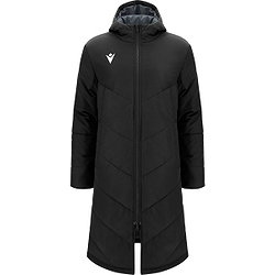 Voorvertoning: Macron Northland Long Coach Jacket Heren - Zwart