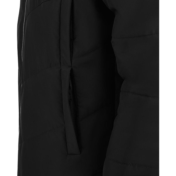 Macron Northland Long Coach Jacket Heren - Zwart