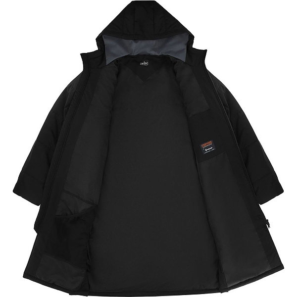 Macron Northland Long Coach Jacket Heren - Zwart