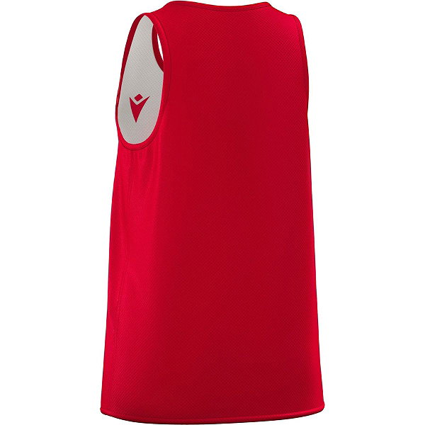 Macron F500 Maillot Réversible Femmes - Rouge / Blanc