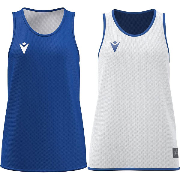 Macron F500 Maillot Réversible Femmes - Royal / Blanc