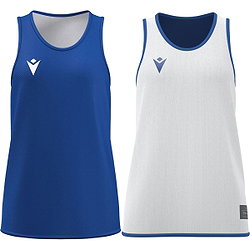 Macron F500 Maillot Réversible Enfants - Royal / Blanc