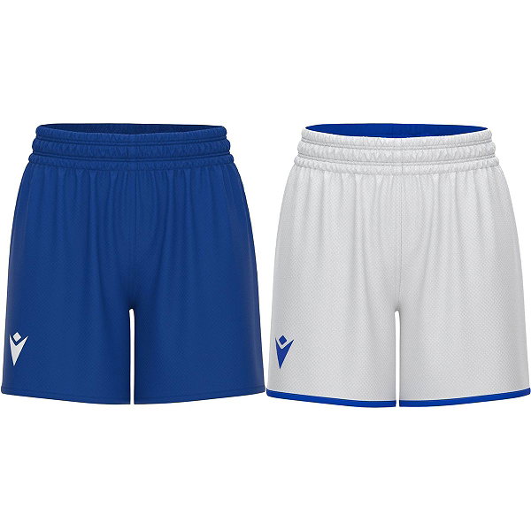 Macron F500 Short Réversible Enfants - Royal / Blanc
