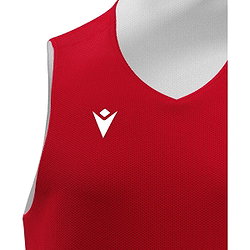 Voorvertoning: Macron Idaho Reversible Shirt Kinderen - Rood / Wit