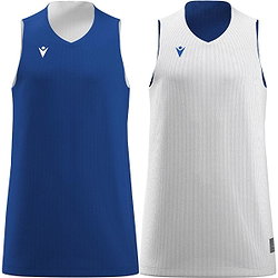 Macron Idaho Maillot Réversible Enfants - Royal / Blanc