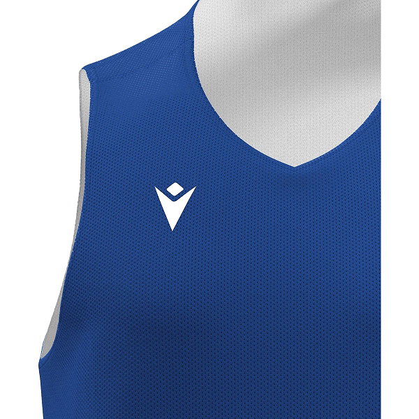 Macron Idaho Maillot Réversible Enfants - Royal / Blanc