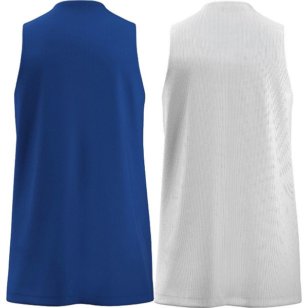 Macron Idaho Maillot Réversible Enfants - Royal / Blanc