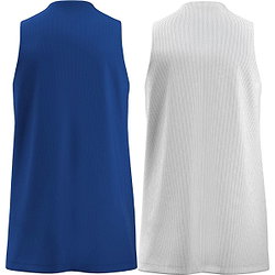 Présentation: Macron Idaho Maillot Réversible Enfants - Royal / Blanc