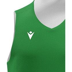 Présentation: Macron Idaho Maillot Réversible Enfants - Vert / Blanc