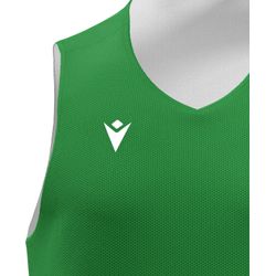 Voorvertoning: Macron Idaho Reversible Shirt Kinderen - Groen / Wit