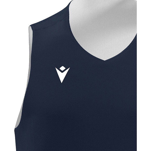 Macron Idaho Maillot Réversible Enfants - Marine / Blanc