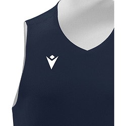 Présentation: Macron Idaho Maillot Réversible Enfants - Marine / Blanc