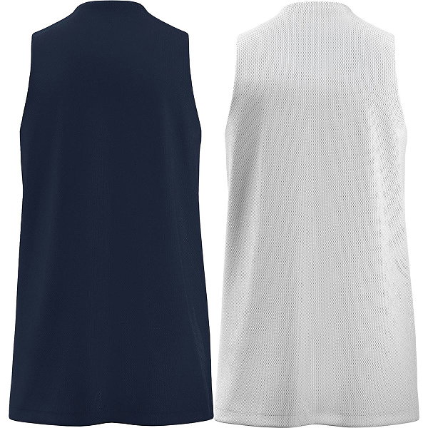 Macron Idaho Maillot Réversible Enfants - Marine / Blanc