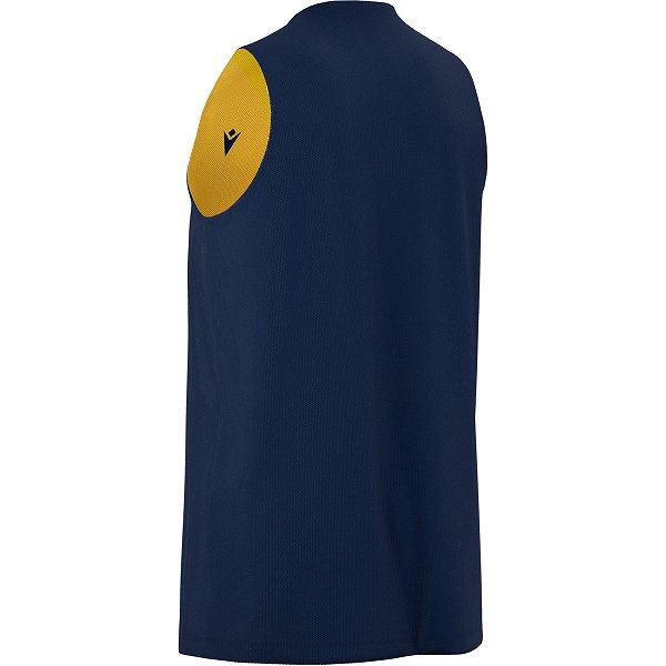 Macron Idaho Maillot Réversible Enfants - Marine / Jaune