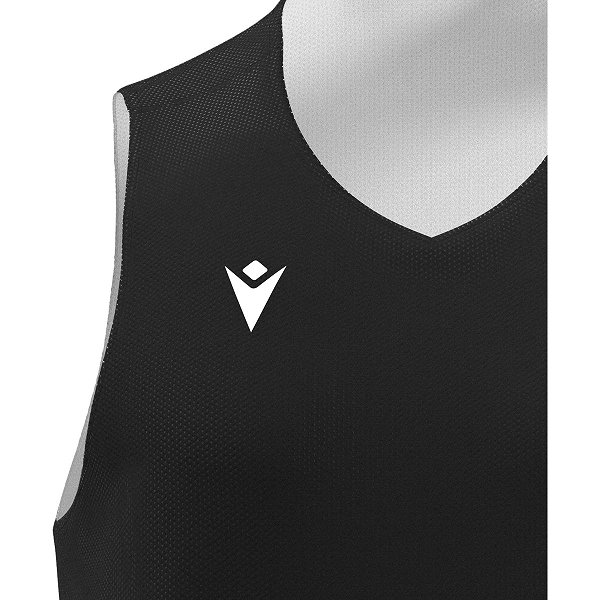 Macron Idaho Maillot Réversible Enfants - Noir / Blanc