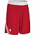 Macron Kansas Eco Short De Basketball Hommes - Rouge / Blanc