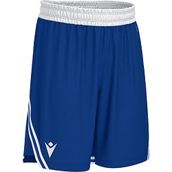 Macron Kansas Eco Short De Basketball Hommes - Royal / Blanc