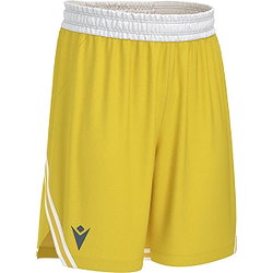Macron Kansas Eco Basketballshort Herren - Gelb / Weiß