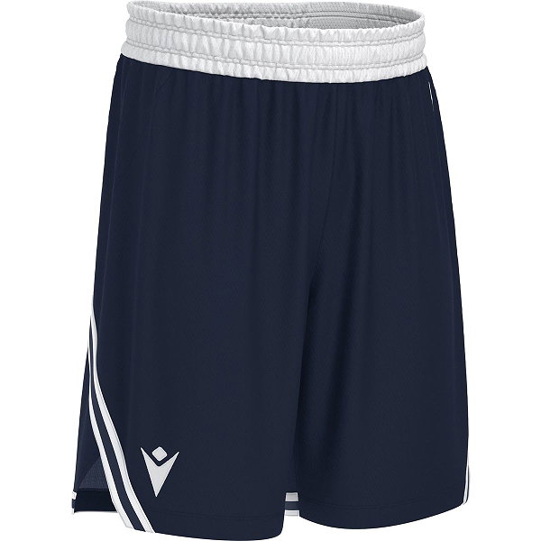 Macron Kansas Eco Basketballshort Herren - Marine / Weiß
