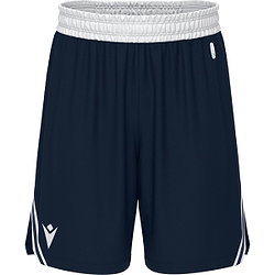 Vorschau: Macron Kansas Eco Basketballshort Herren - Marine / Weiß