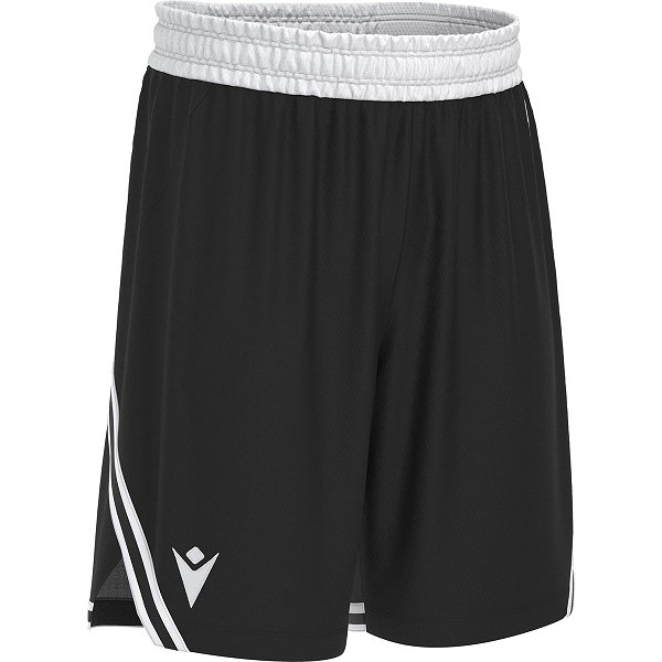 Macron Kansas Eco Short De Basketball Hommes - Noir / Blanc