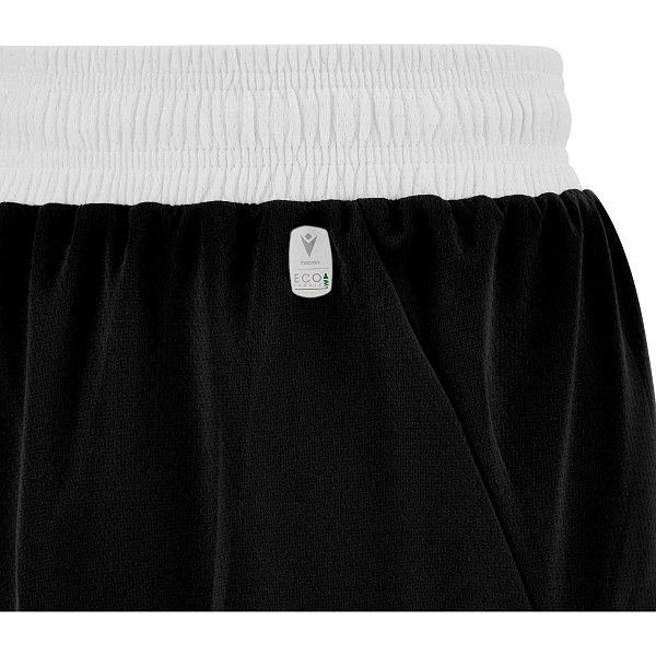 Macron Kansas Eco Short De Basketball Hommes - Noir / Blanc