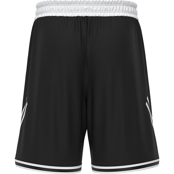 Macron Kansas Eco Short De Basketball Hommes - Noir / Blanc