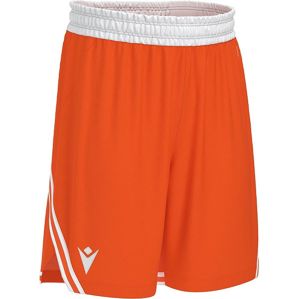 Macron Kansas Eco Basketballshort Herren - Orange / Weiß