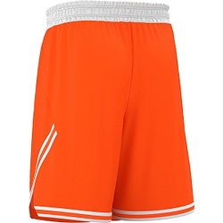 Vorschau: Macron Kansas Eco Basketballshort Herren - Orange / Weiß