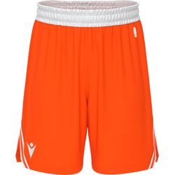 Voorvertoning: Macron Kansas Eco Basketbalshort Heren - Oranje / Wit