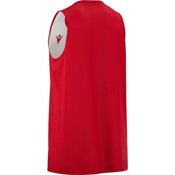 Macron X500 Maillot Réversible Hommes - Rouge / Blanc