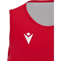 Présentation: Macron X500 Maillot Réversible Hommes - Rouge / Blanc