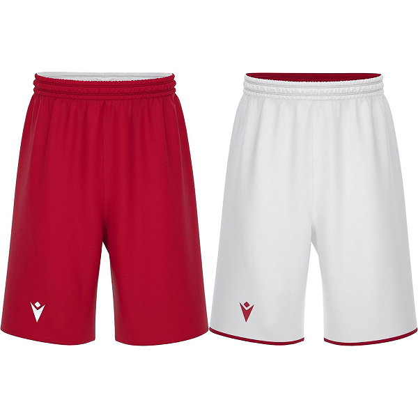 Macron X500 Wendeshort Herren - Rot / Weiß