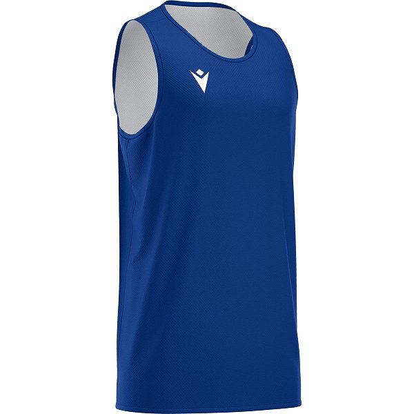 Macron X500 Maillot Réversible Hommes - Royal / Blanc